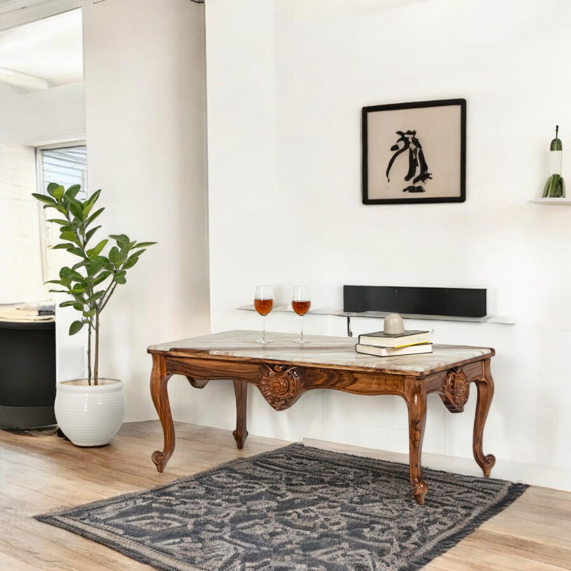 Buy Drona Center Table | Nismaaya Decor