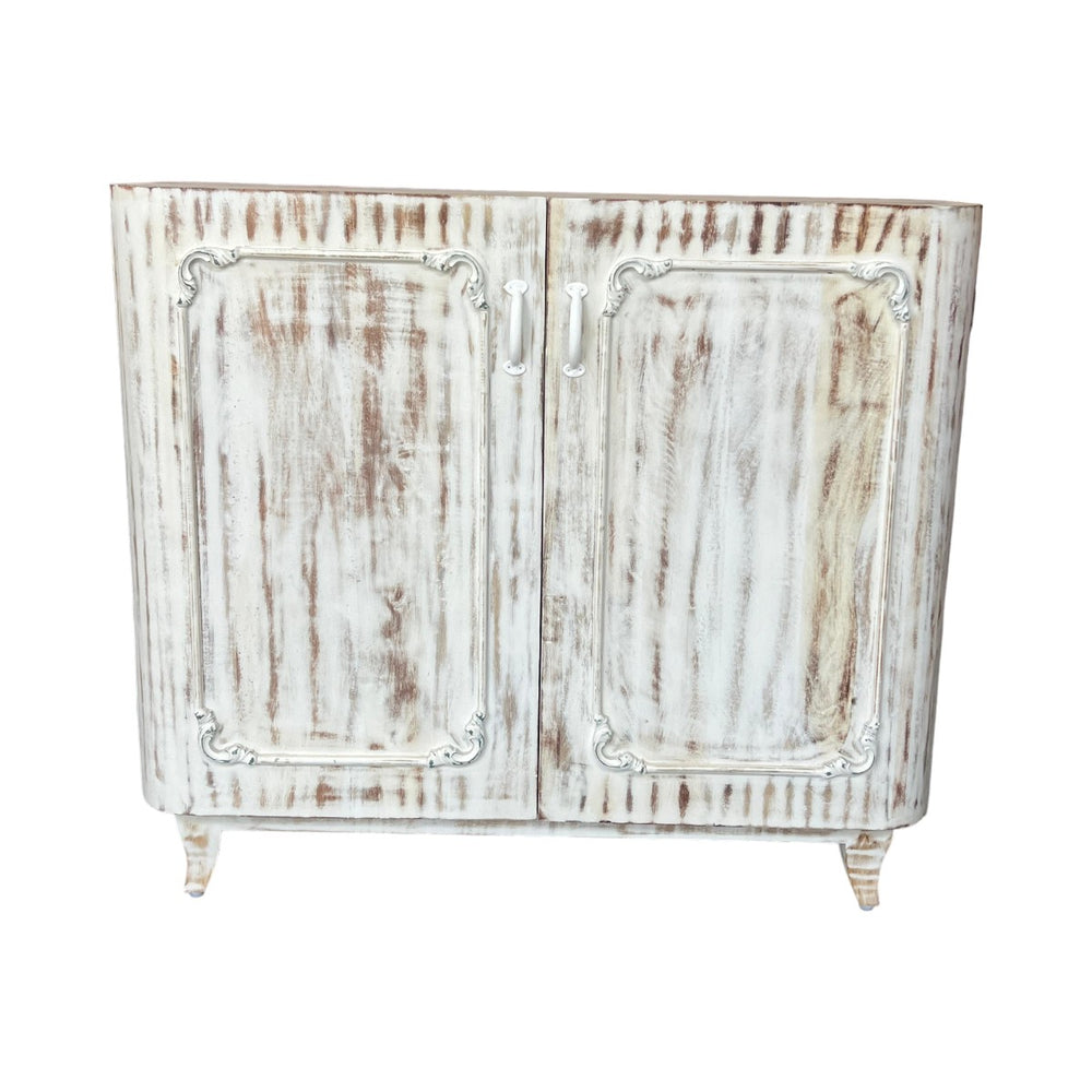 Malena Solid Sheesham Wood Cabinet & Sideboard  2