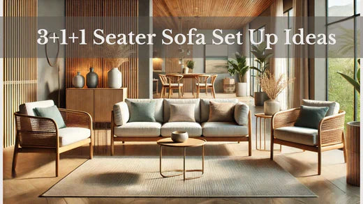 5 Innovative Ways to Style Your Living Room with a 3-Seater Sofa ...