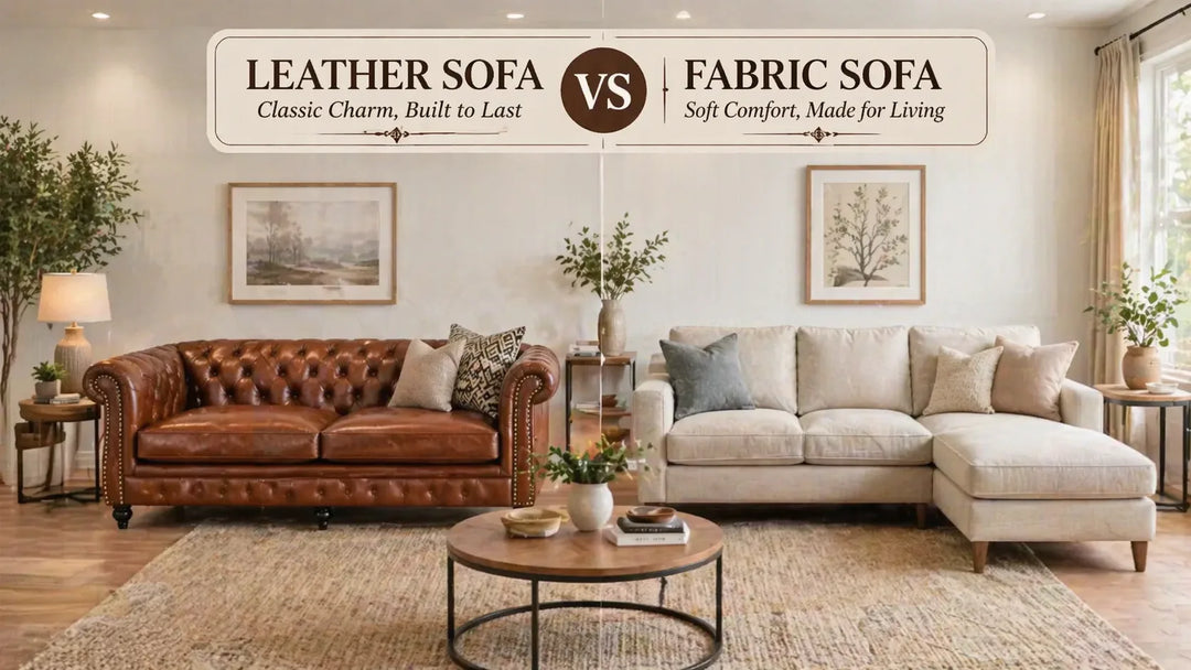 Compare Leather Sofas Vs Fabric Sofas