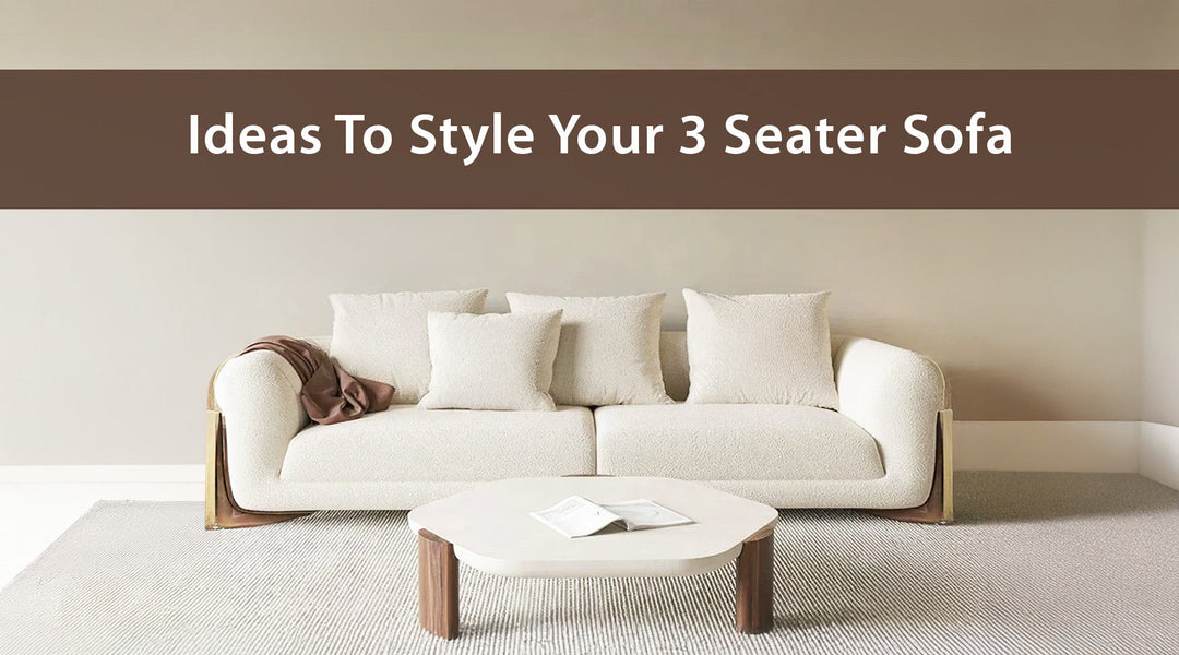3 seater sofa styling