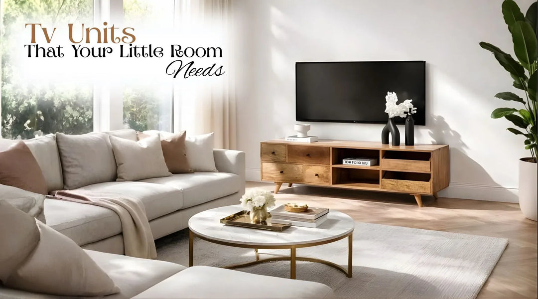 Wooden TV Units for Living Rooms