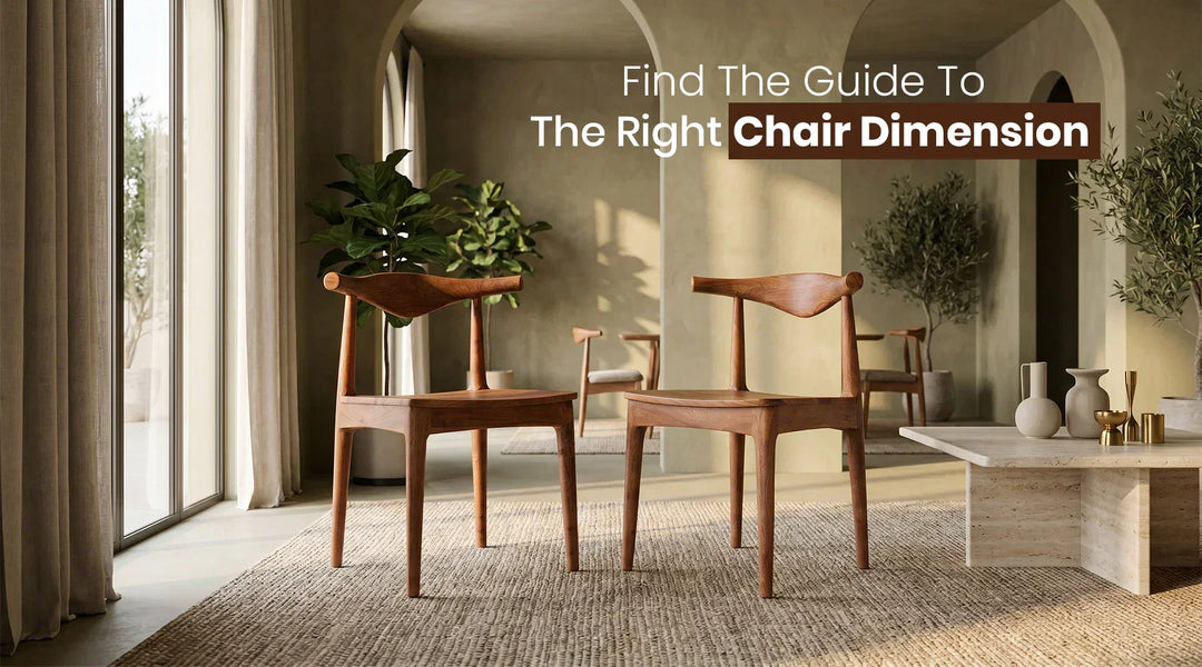 modern wooden chair for living room