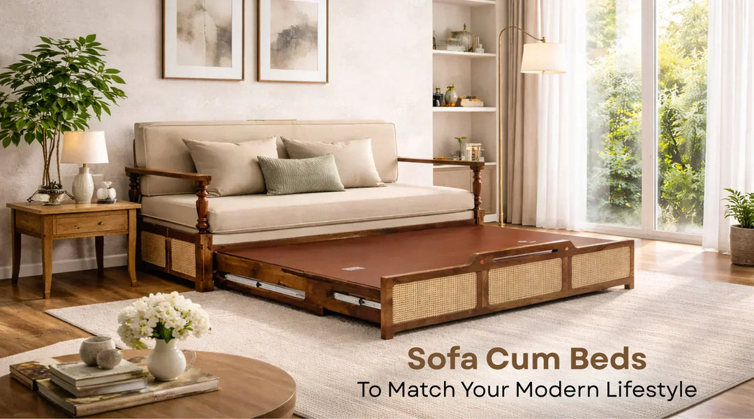 Buy Modern Living Sofa cum Beds Online