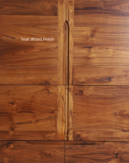 Eris Solid Ash Wood & Rattan Sideboard