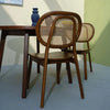 Meloita Teak Wood & Rattan Dining Chair