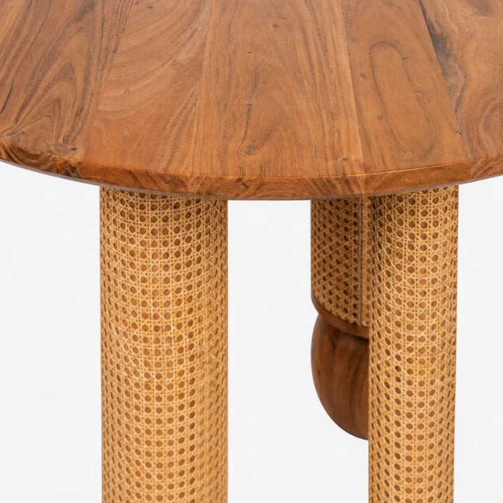 Round Wood Dining Table