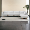 Nismaaya Derek L Shape White Sofa Buy Online 