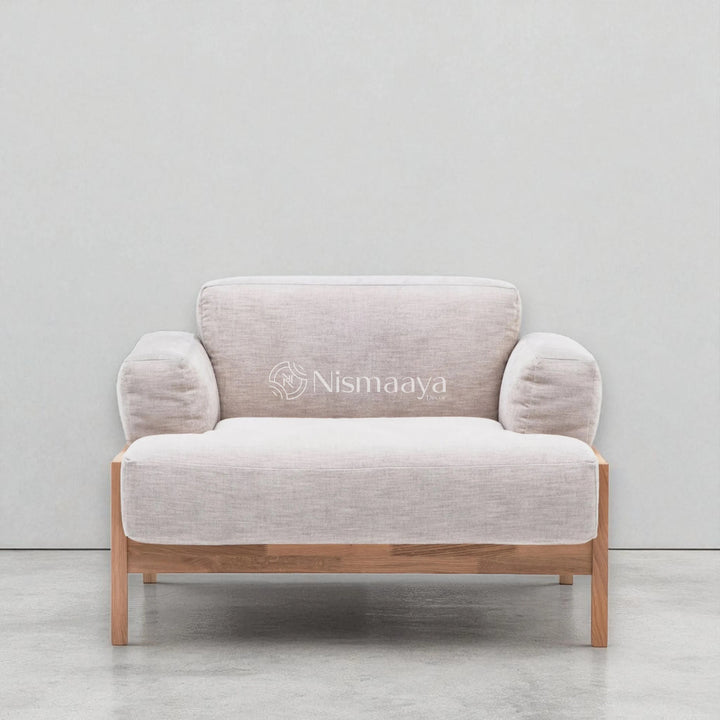 Nismaaya Ballard 1 Seater Sofa & Arm Chair