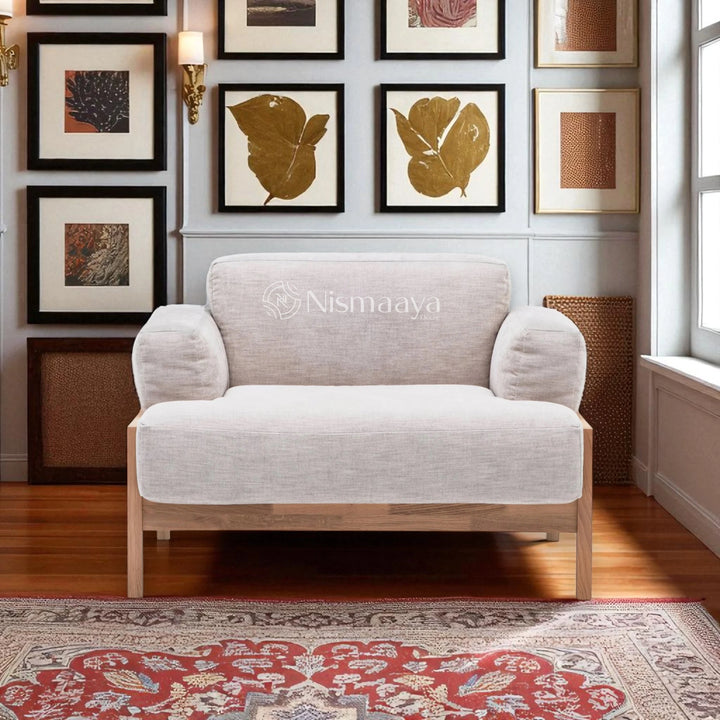 Nismaaya Ballard 1 Seater Sofa & Arm Chair