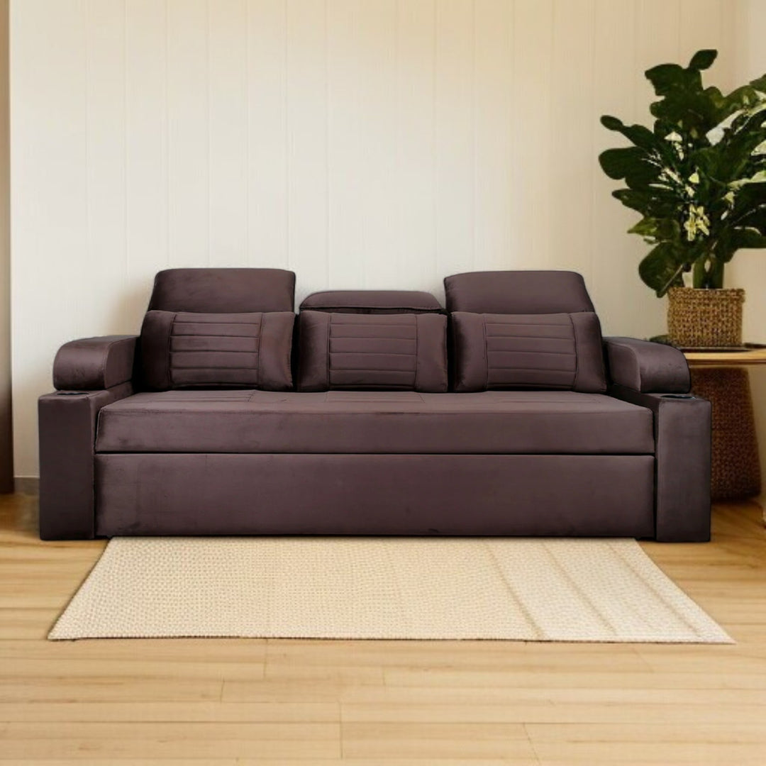 Stylish sofa cum bed for modern homes