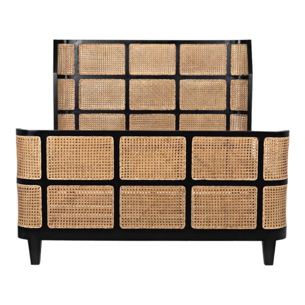 Nismaaya Fay King Size Bed Rattan 2