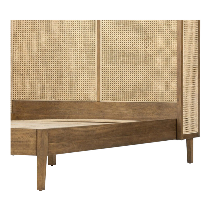 Nismaaya Faya Queen Size Bed Rattan 6