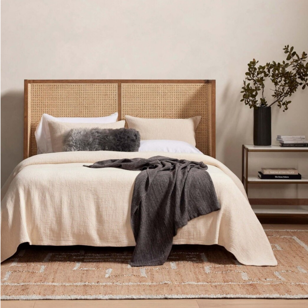 Nismaaya Faya Queen Size Bed Rattan 1