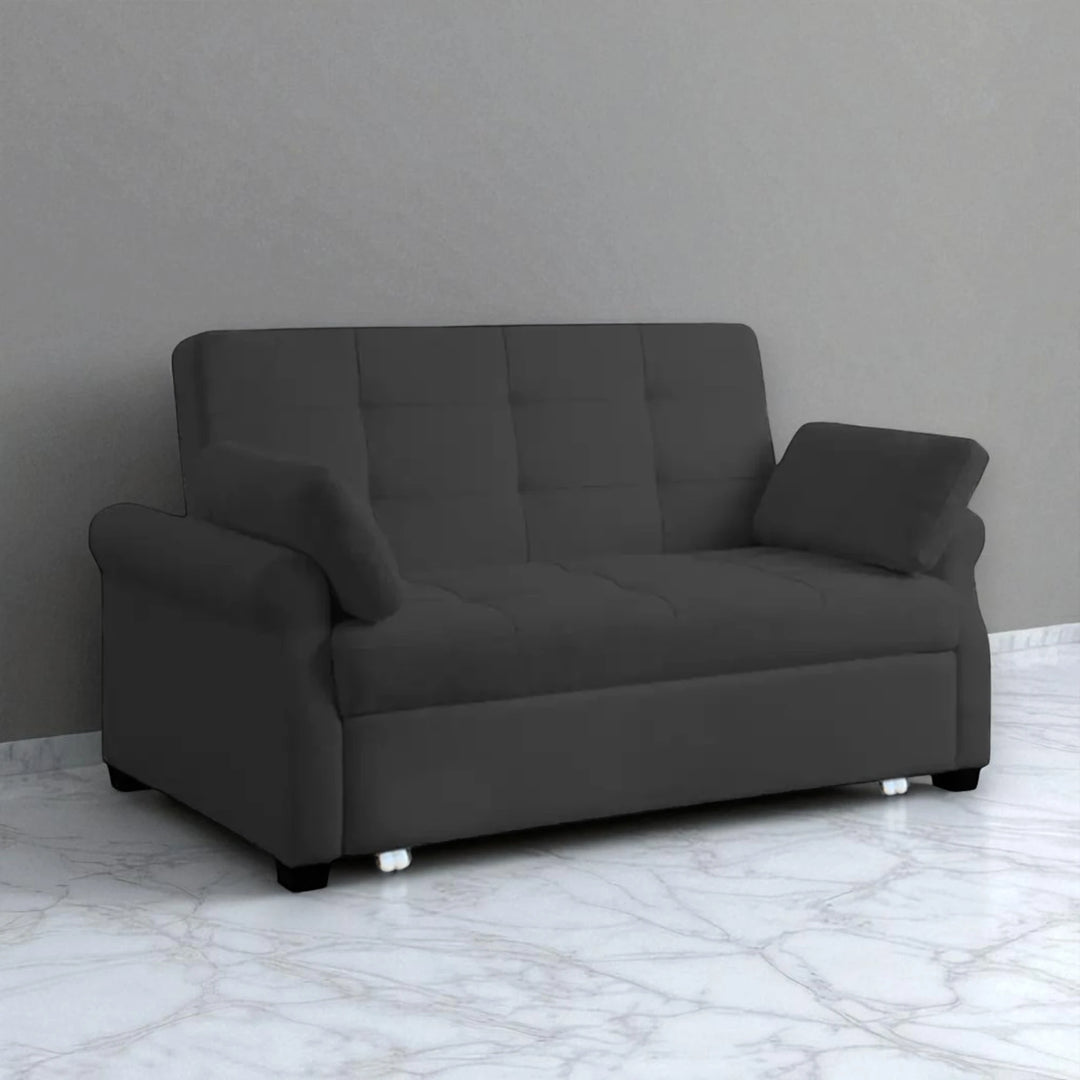 Buy modern wooden sofa cum bed with storage online in India