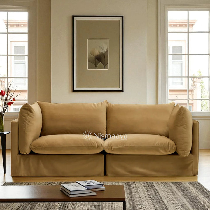 Nismaaya Mia Modular Sofa Sand 2 Seater