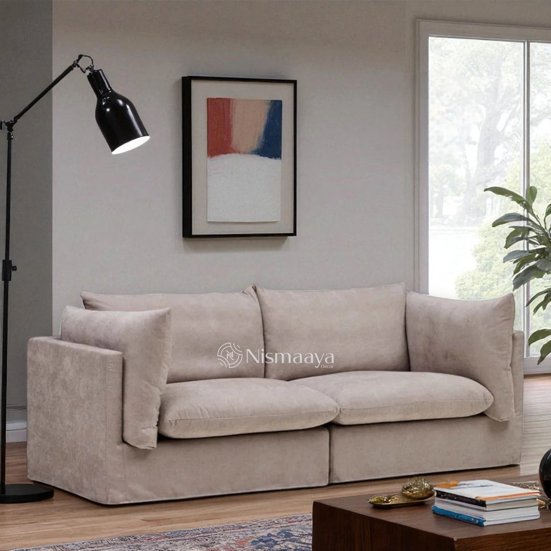 Nismaaya Mia Modular Sofa Sand 2 Seater