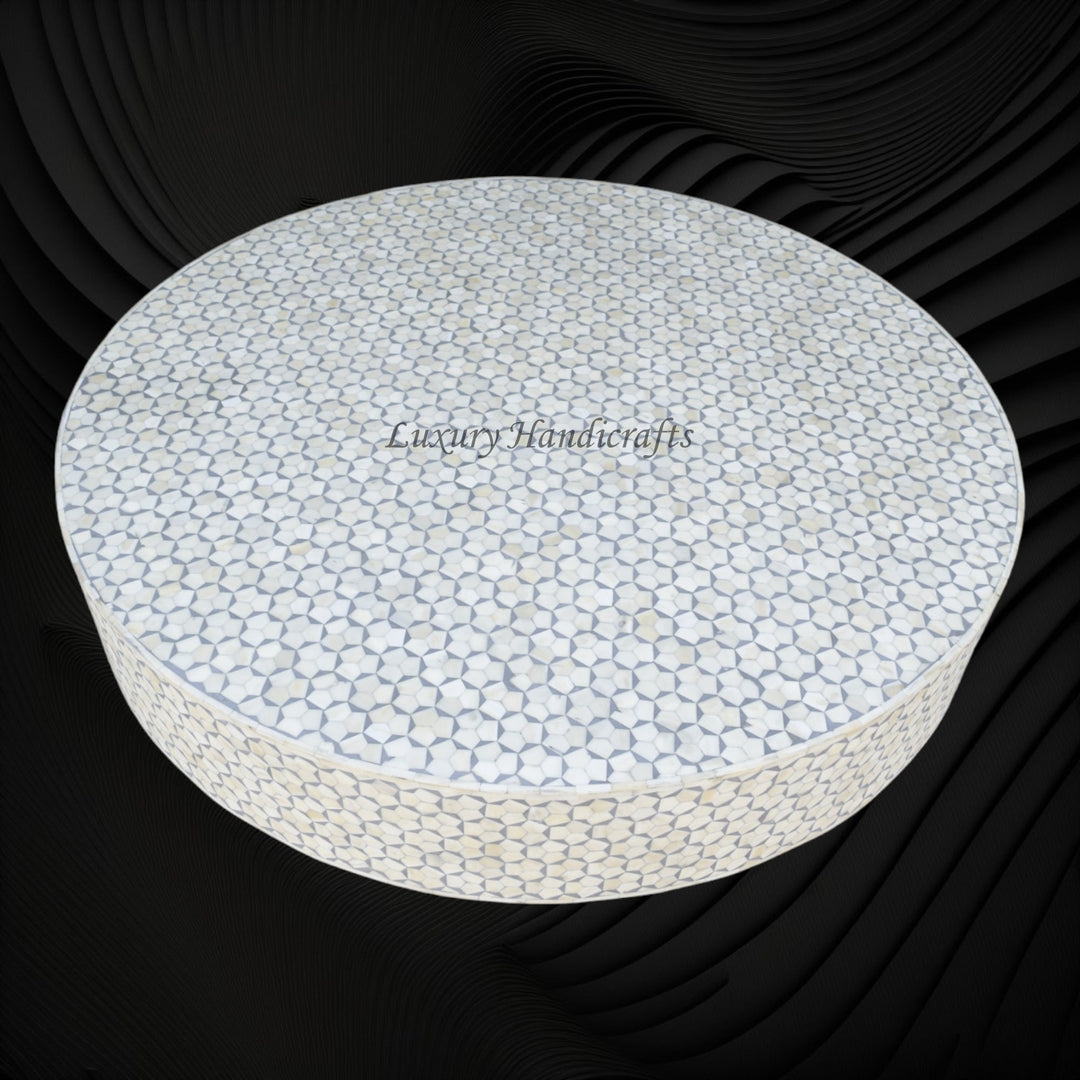 Targua Bone Inlay Coffee Table Grey