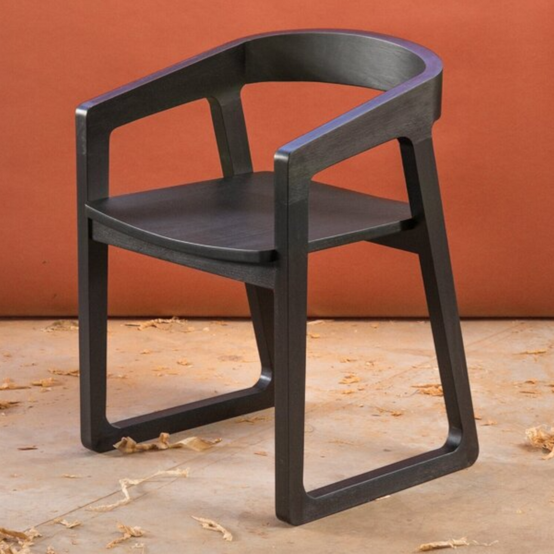 Alen Solid Teak Wood Dining Chair 8