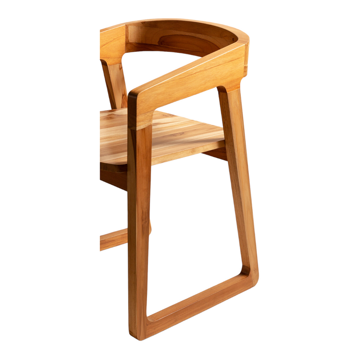 Alen Solid Teak Wood Dining Chair 3