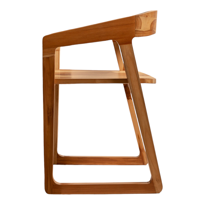 Alen Solid Teak Wood Dining Chair 4