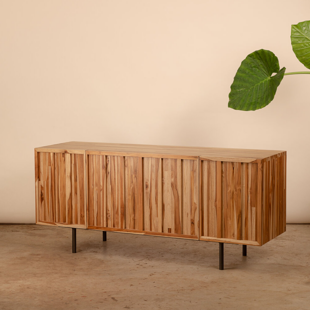 Alena Solid Teak Wood Cabinet & Sideboard 1