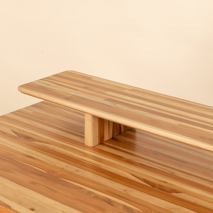Ayman Solid Teak Wood Study Table 4