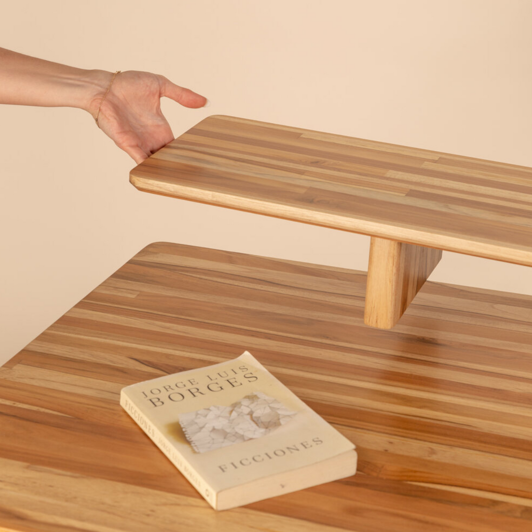 Ayman Solid Teak Wood Study Table 5