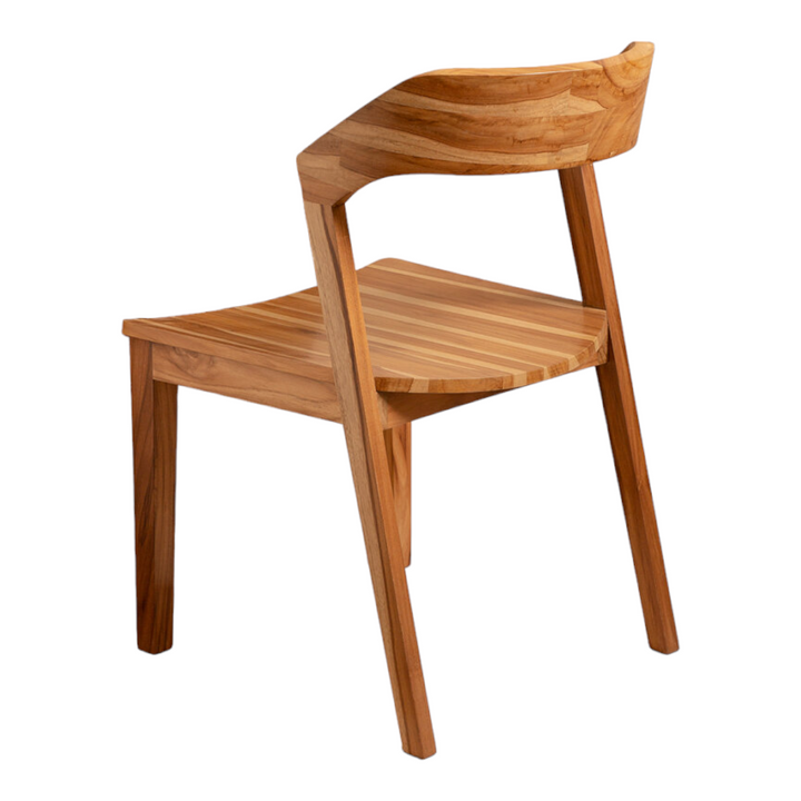 Aysun Solid Teak Wood Dining Chair 3