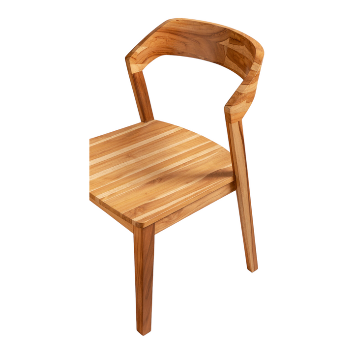 Aysun Solid Teak Wood Dining Chair 4