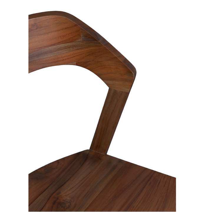 Aysun Solid Teak Wood Dining Chair 10