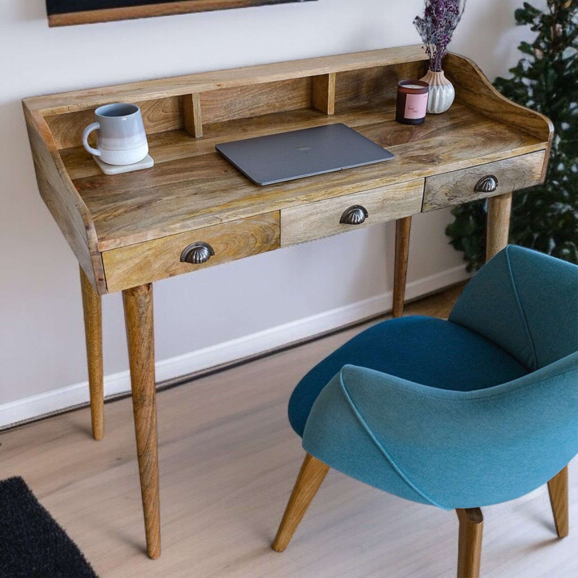 Creator Solid wood Writing Desk – Nismaaya Decor