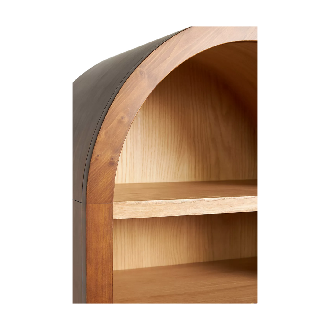 Calvin Solid Ash Wood Bookshelf 12