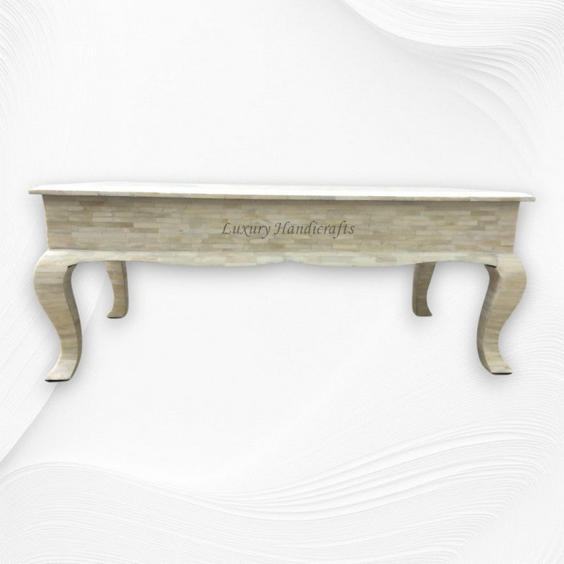 Full Bone Inlay Center Table with Storage