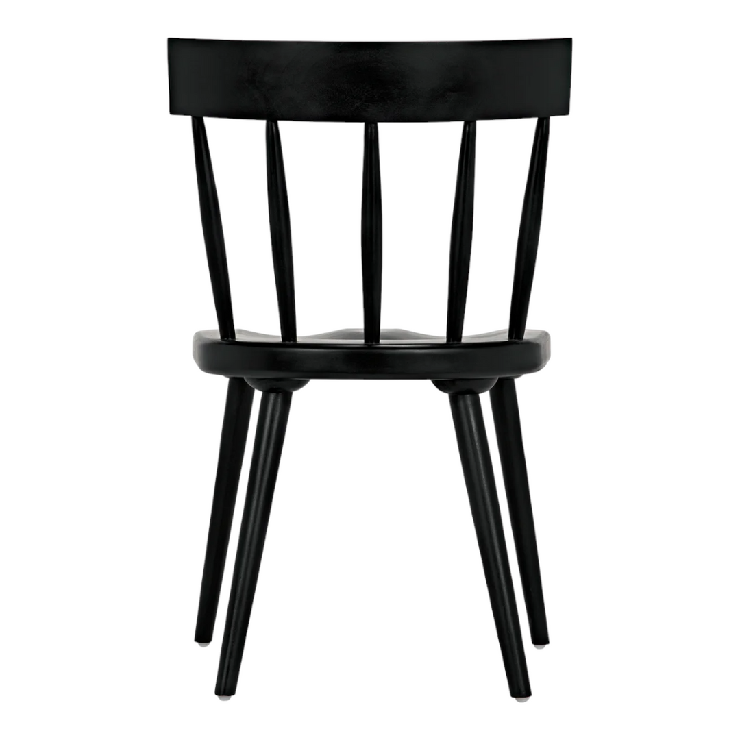 Helve Solid Teak Wood Dining Chair 10