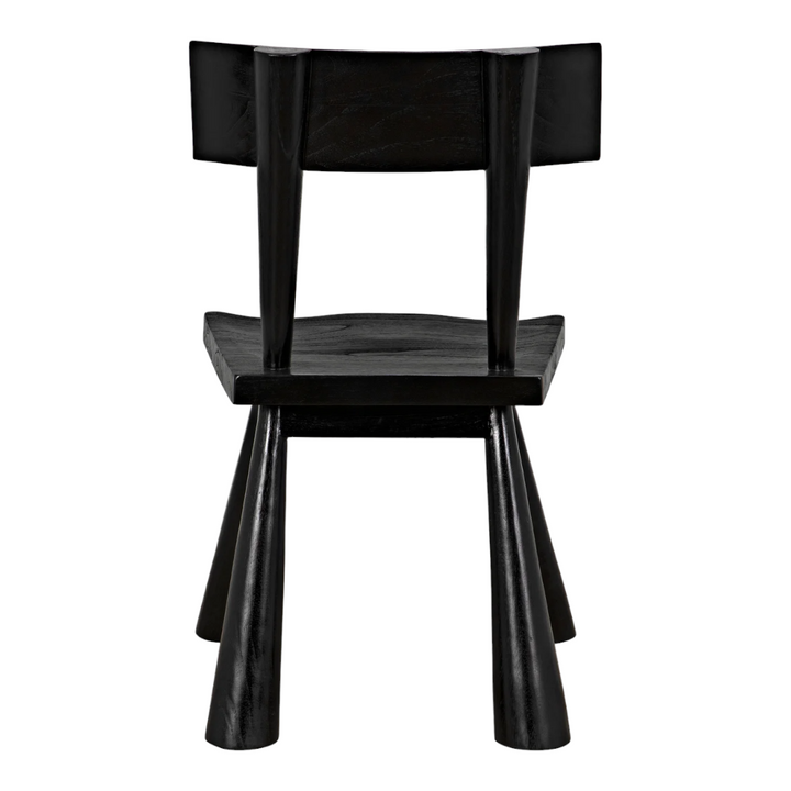 Mair Solid Teak Wood Dining Chair 9