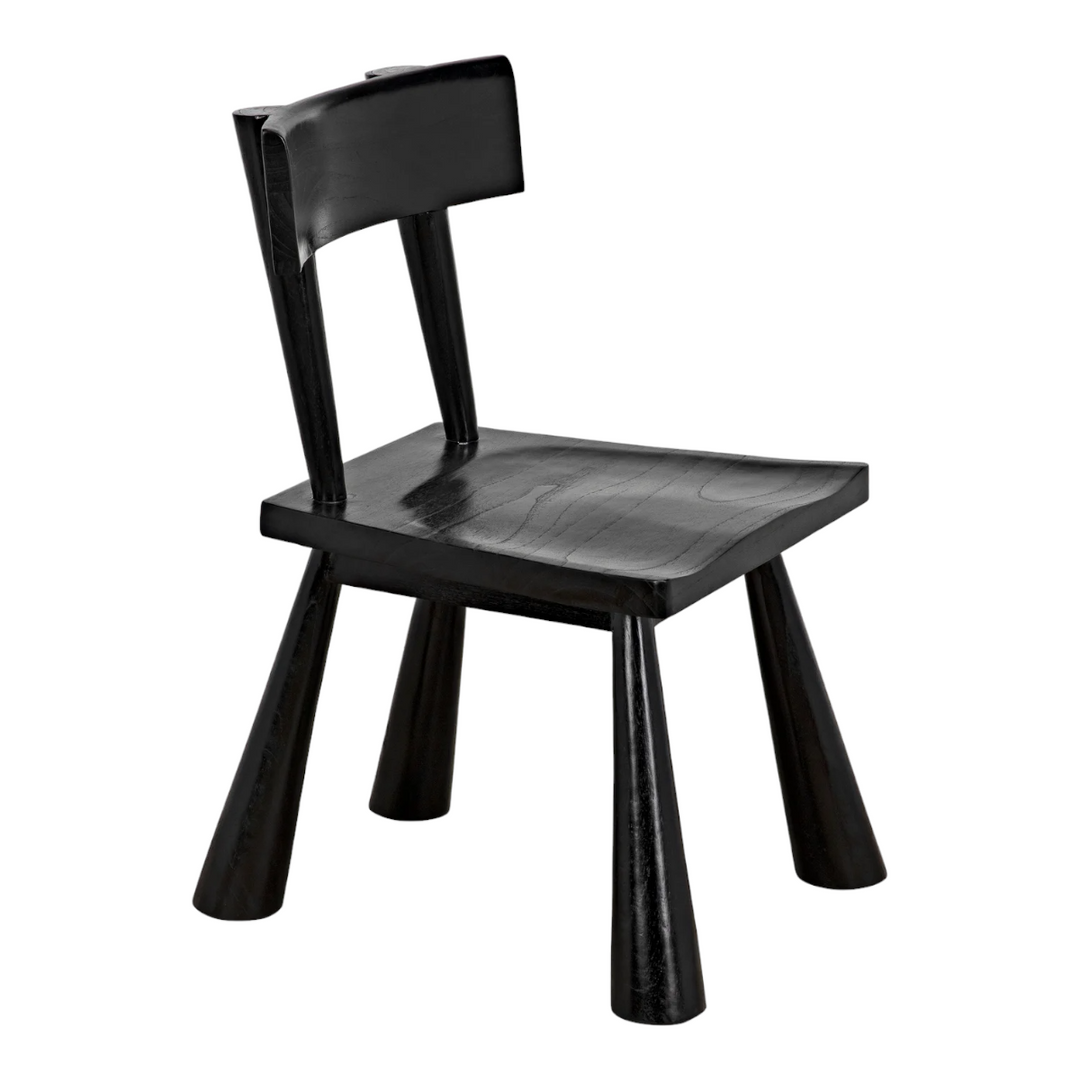 Mair Solid Teak Wood Dining Chair 6