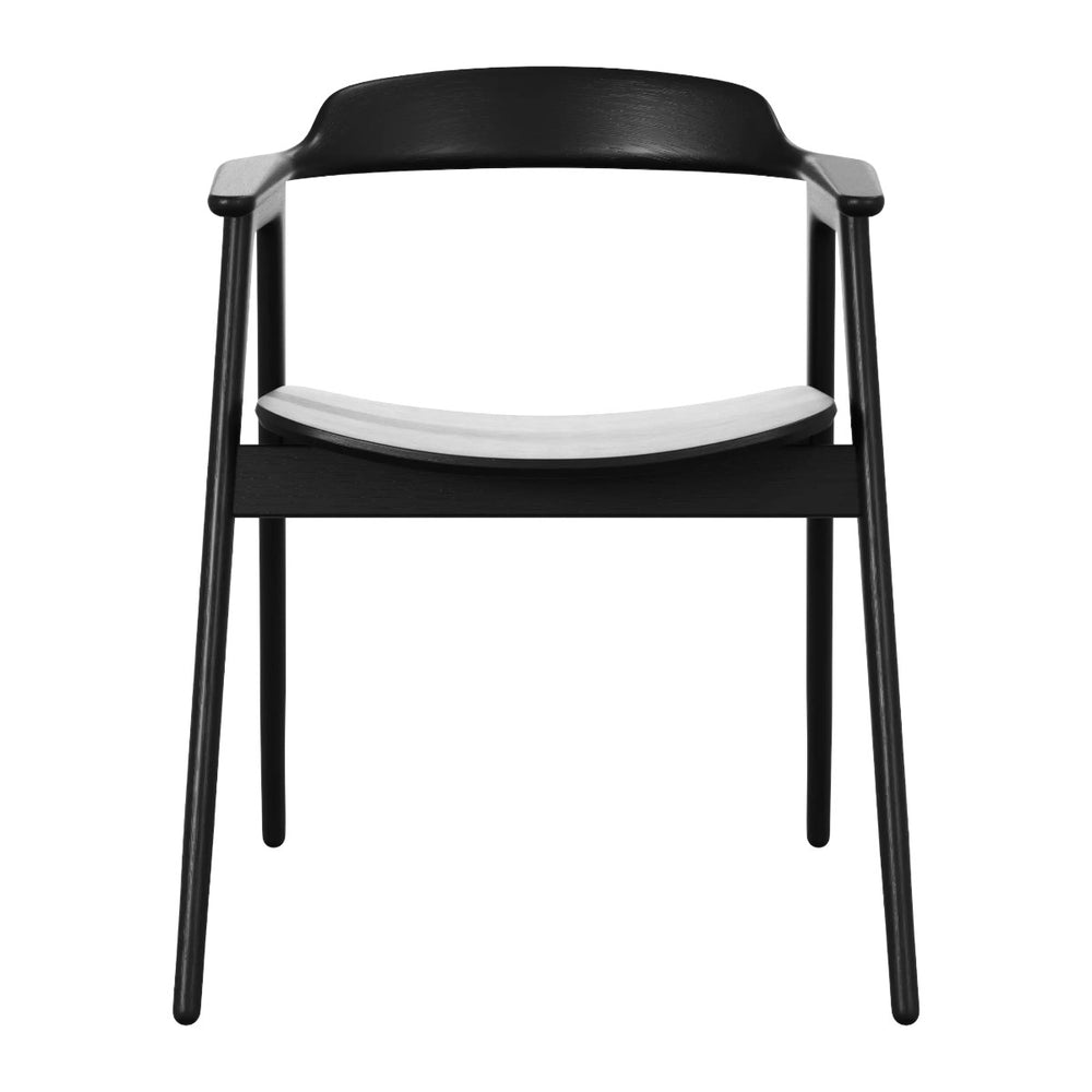 Malin Solid Oak Wood Dining Chair 2