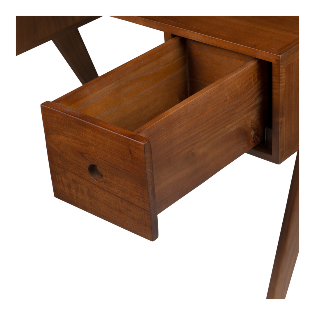Maree Solid Teak Wood Office Desk