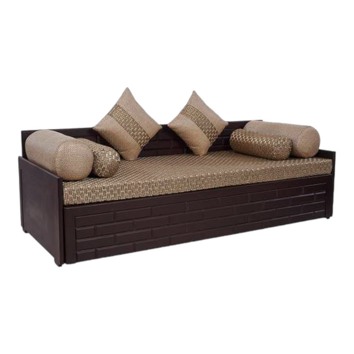 Three Seater Pull Out Sofa Cum Bed buy online at best price from nismayaa decor