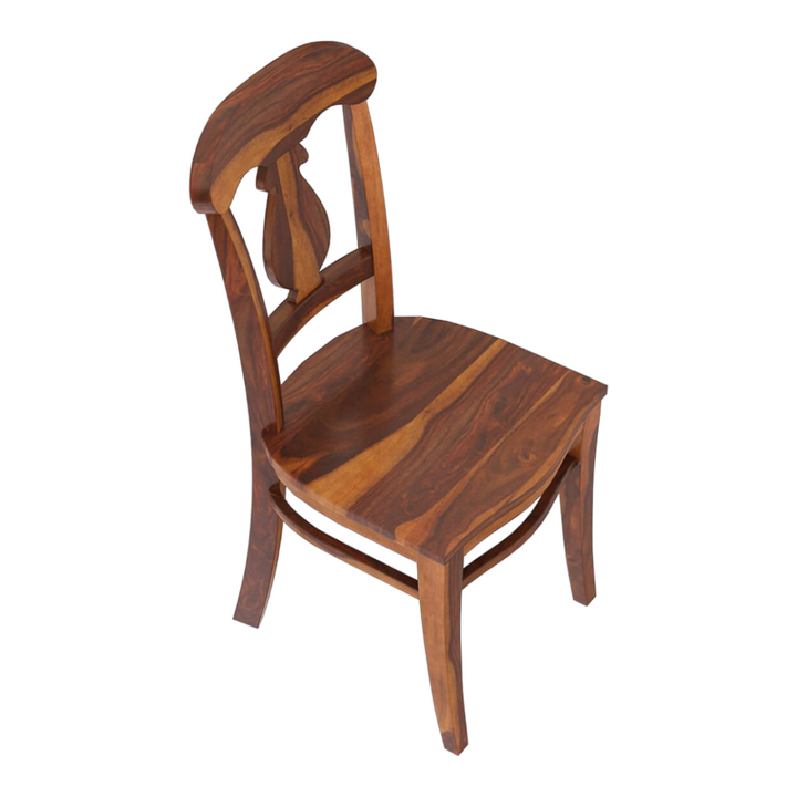 Nismaaya Aarav Traditional Solid Wood Dining Chair 5