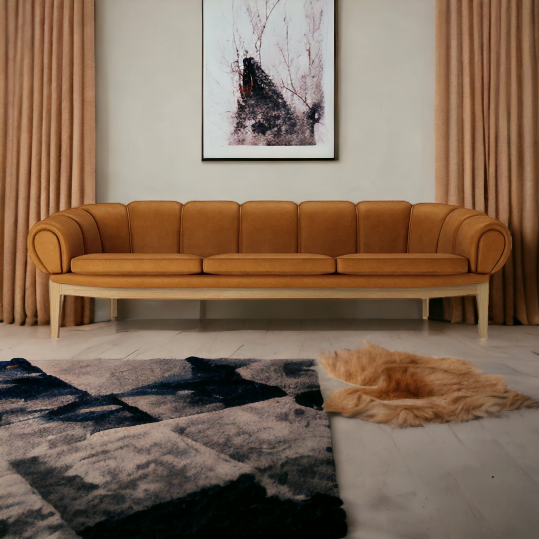 Adaya 3 Seater Sofa Brown