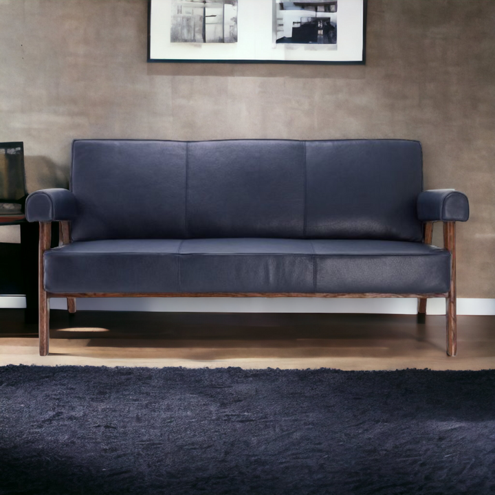 Adla 3 Seater Sofa Blue