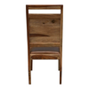 Nismaaya Adohi Solid Wood & Leather Dining Chair 4