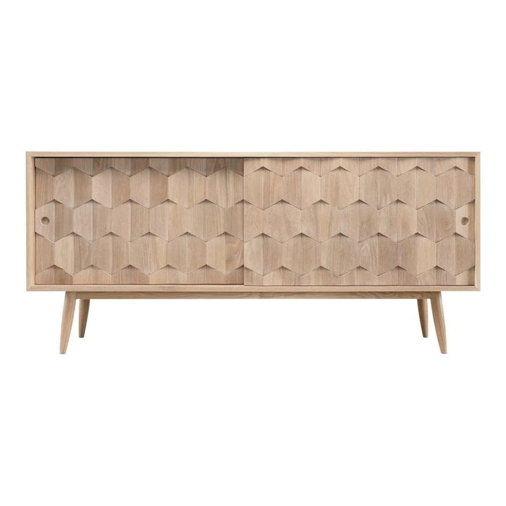 Nismaaya Aeryn Oak Wood Cabinets & Sideboard 2