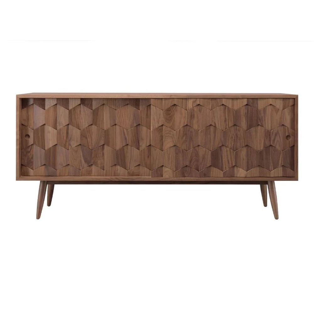 Nismaaya Aeryn Walnut Wood Cabinets & Sideboard 2