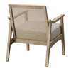 Affleck Rattan Arm Chair Oak Finish 5