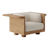Ainsley Oak Wood Arm Chair 2
