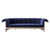 Nismaaya Alrik 3 Seater Pine Wood & Fabric Sofa 7