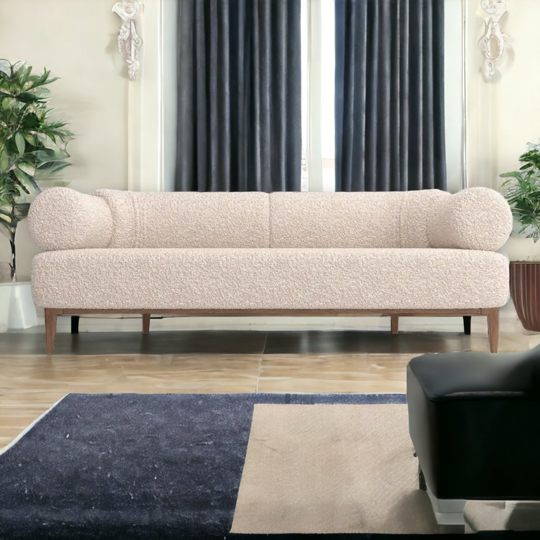 Badru 3 Seater Fabric Sofa 1